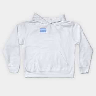 Blue Straps Kids Hoodie